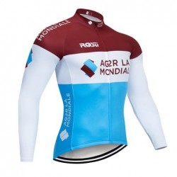 Maillot ciclismo largo Ag2r