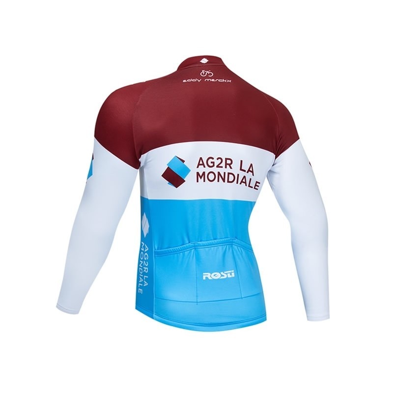 Maillot ciclismo largo Ag2r