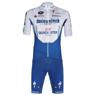 Conjunto corto de ciclismo DECEUNINCK QUICK-STEP para estar cómodo y fresco en tus paseos