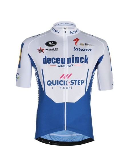 Conjunto corto de ciclismo DECEUNINCK QUICK-STEP para estar cómodo y fresco en tus paseos