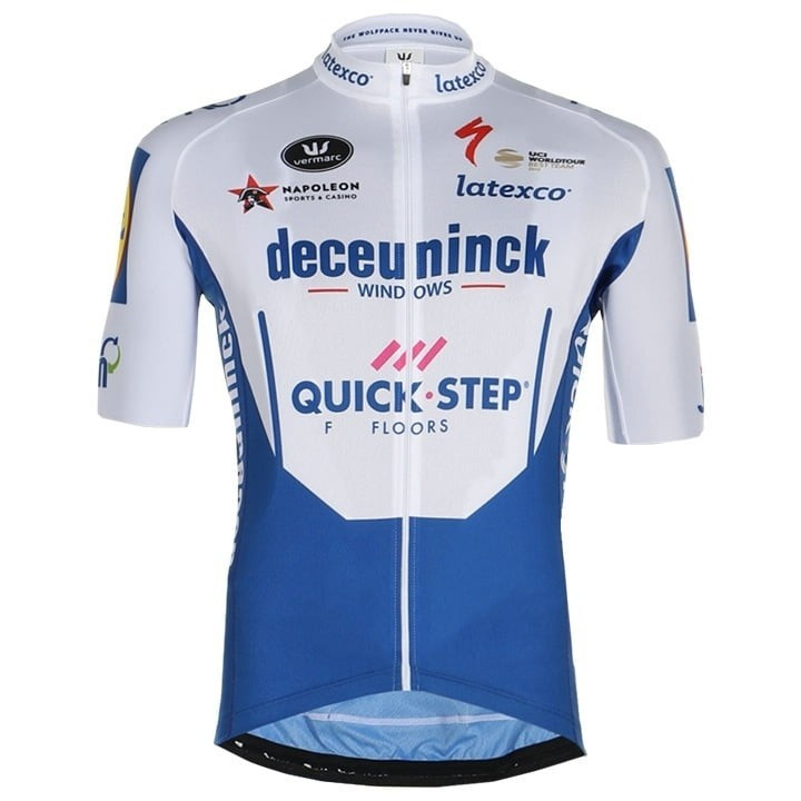 Conjunto corto de ciclismo DECEUNINCK QUICK-STEP para estar cómodo y fresco en tus paseos