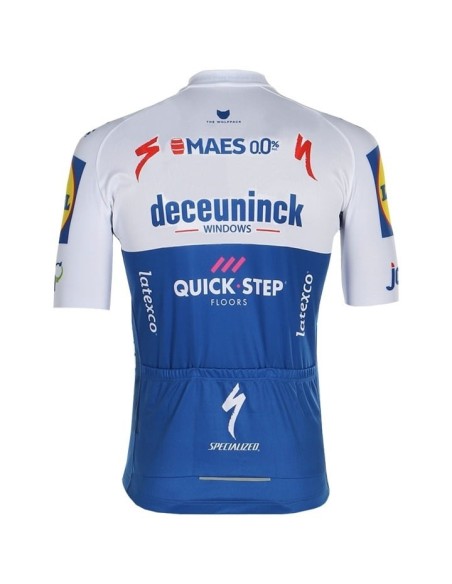 Conjunto corto de ciclismo DECEUNINCK QUICK-STEP para estar cómodo y fresco en tus paseos