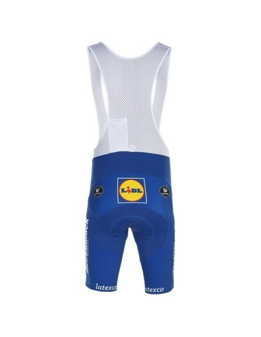 Conjunto corto de ciclismo DECEUNINCK QUICK-STEP para estar cómodo y fresco en tus paseos