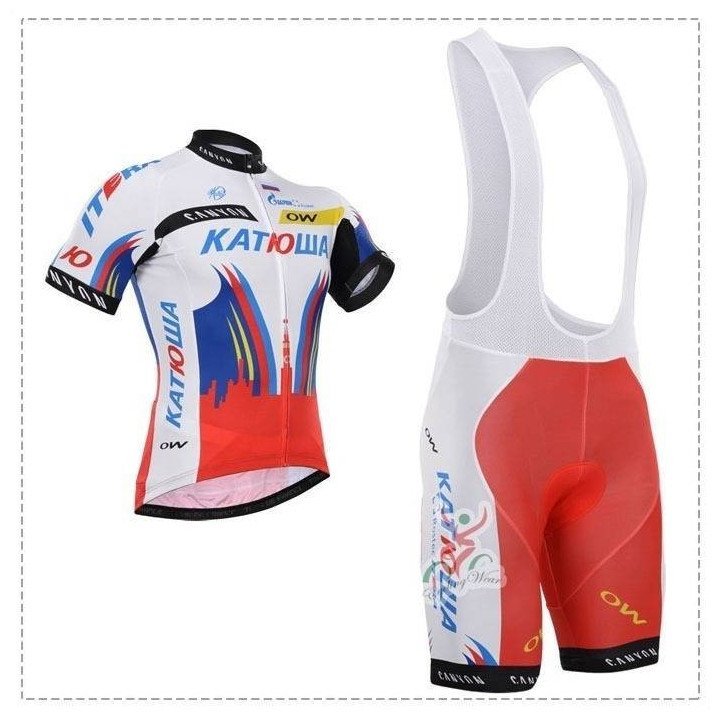 Equipación de ciclismo Katusha: comodidad y estilo para tus rutas