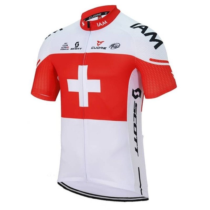 Conjunto corto de ciclismo con tirantes IAM: comodidad y frescura para tus rutas