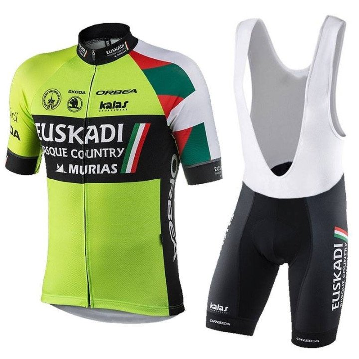 Conjunto de Ciclismo de Verano EUSKADI: Comodidad y Frescura para tus Rutas