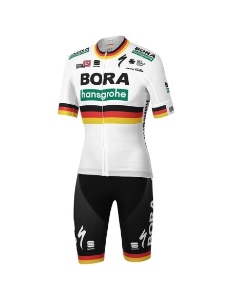 Conjunto corto de ciclismo BORA hansgrohe: comodidad y estilo para tus rutas