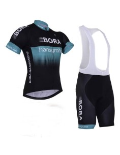 Conjunto de ciclismo corto con tirantes Bora: comodidad y frescura para el verano