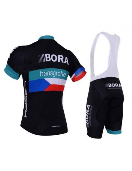 Conjunto corto de ciclismo Bora Czech: comodidad y estilo para tus rutas