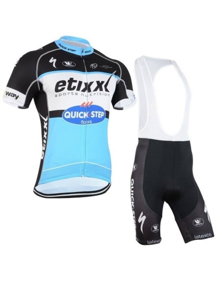 Equipación de Ciclismo de Verano Quick Step para Estar Cómodo y Fresco
