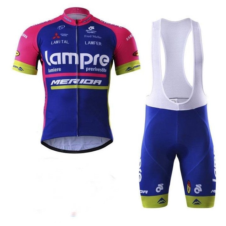 Conjunto corto de ciclismo lampre: comodidad y estilo para tus paseos
