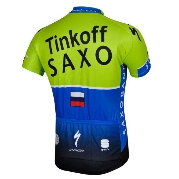 Conjunto de Ciclismo Corto Saxo Bank para el Verano: Comodidad y Estilo en Cada Pedalada