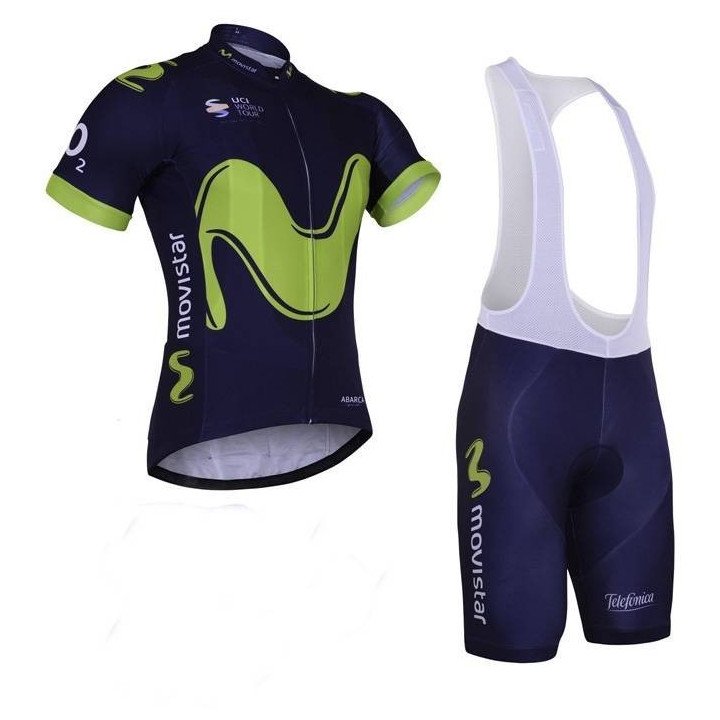 Conjunto Corto de Ciclismo Verano Movistar: Comodidad y Estilo para tus Rutas