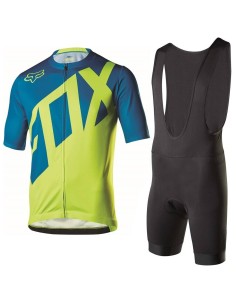 Conjunto de Ciclismo Corto Fox para Verano: Comodidad y Estilo en Cada Paseo