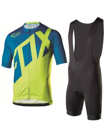 Conjunto de Ciclismo Corto Fox para Verano: Comodidad y Estilo en Cada Paseo