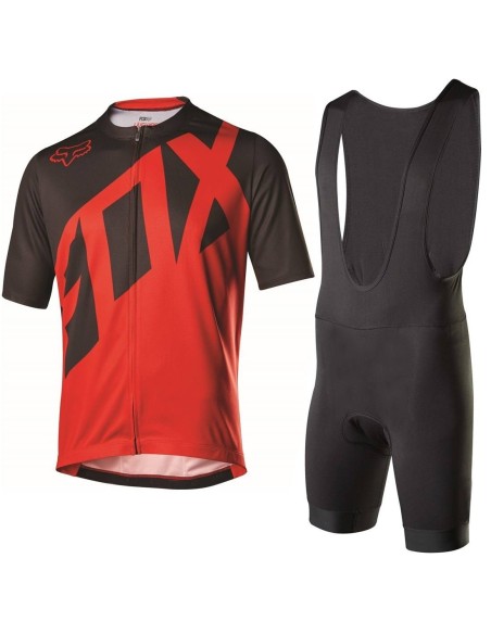 Conjunto de Ciclismo Corto Fox: Comodidad y Estilo para tus Rutas
