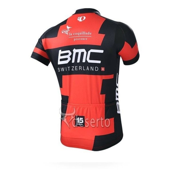 Equipación de ciclismo corta BMC: comodidad y frescura para tus paseos de verano
