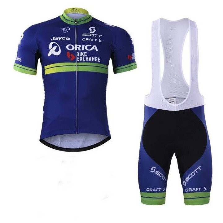 Conjunto de Ciclismo Corto Orica Greenedge: Comodidad y Estilo para el Verano