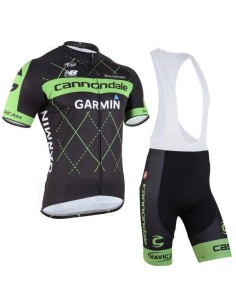 Conjunto de Ciclismo Corto Cannondale Garmin: Comodidad y Estilo para el Verano
