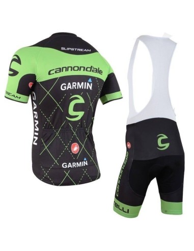 Conjunto de Ciclismo Corto Cannondale Garmin: Comodidad y Estilo para el Verano