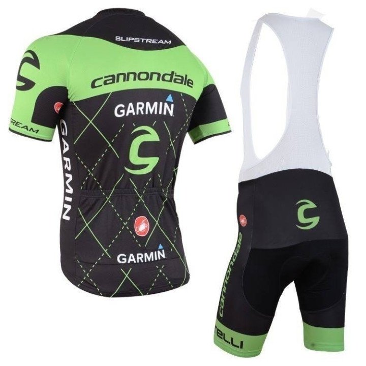 Conjunto de Ciclismo Corto Cannondale Garmin: Comodidad y Estilo para el Verano