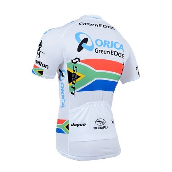 Maillot corto Greenedge Orica: comodidad y frescura para ciclistas