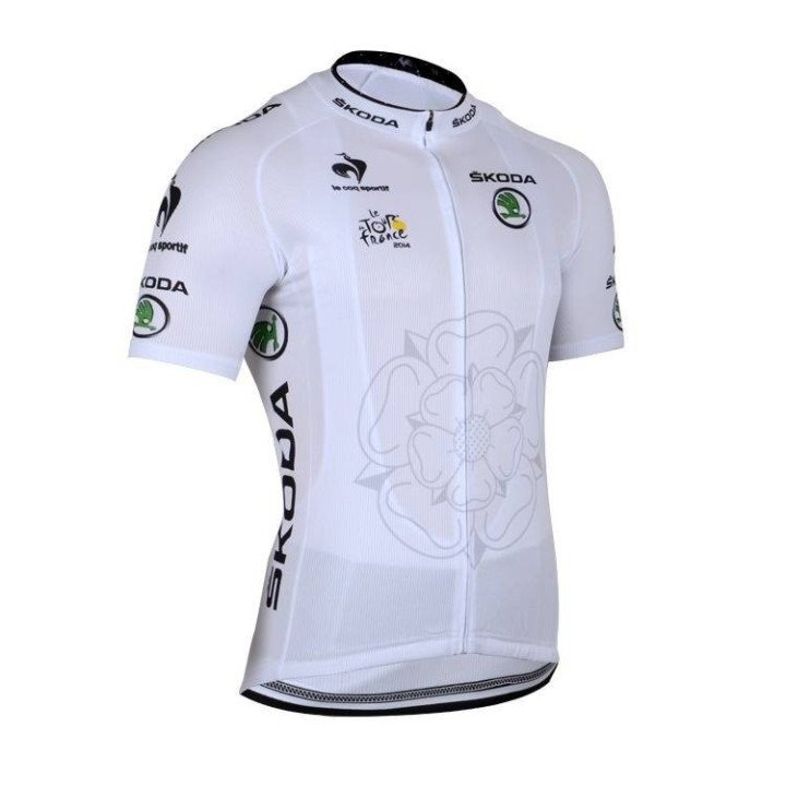 Maillot corto Tour de France: comodidad y frescura para tus rutas en bici