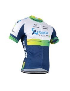 Maillot Corto Greenedge Orica: comodidad y frescura para tus rutas en bici