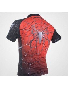 Maillot Corto Spiderman: comodidad y frescura para tus rutas en bici 2