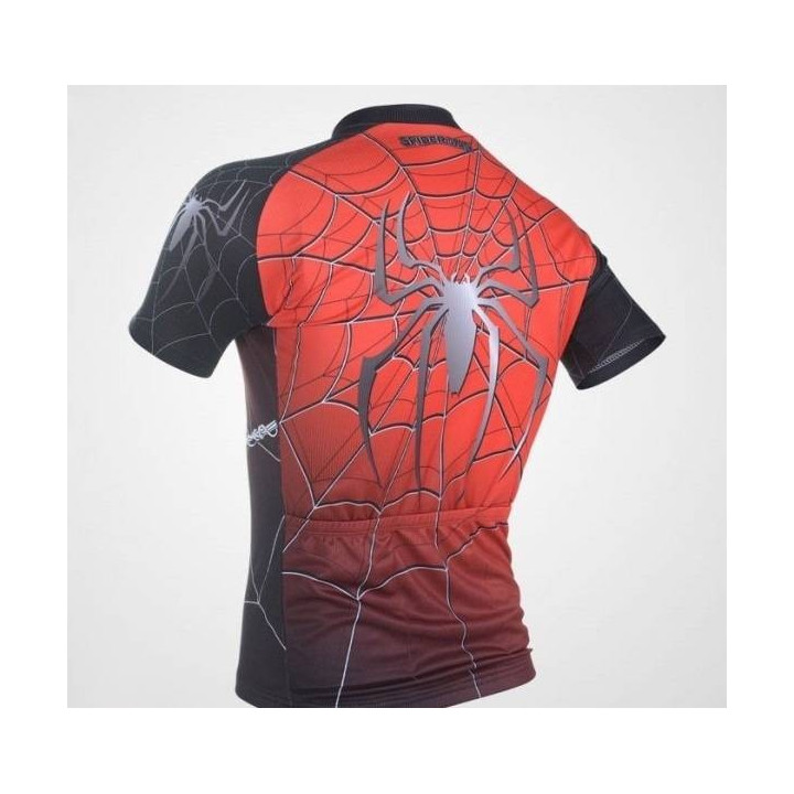 Maillot Corto Spiderman: comodidad y frescura para tus rutas en bici