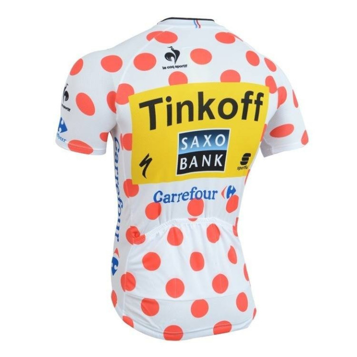 Maillot Corto Saxo Bank: comodidad y frescura para tus rutas en bicicleta