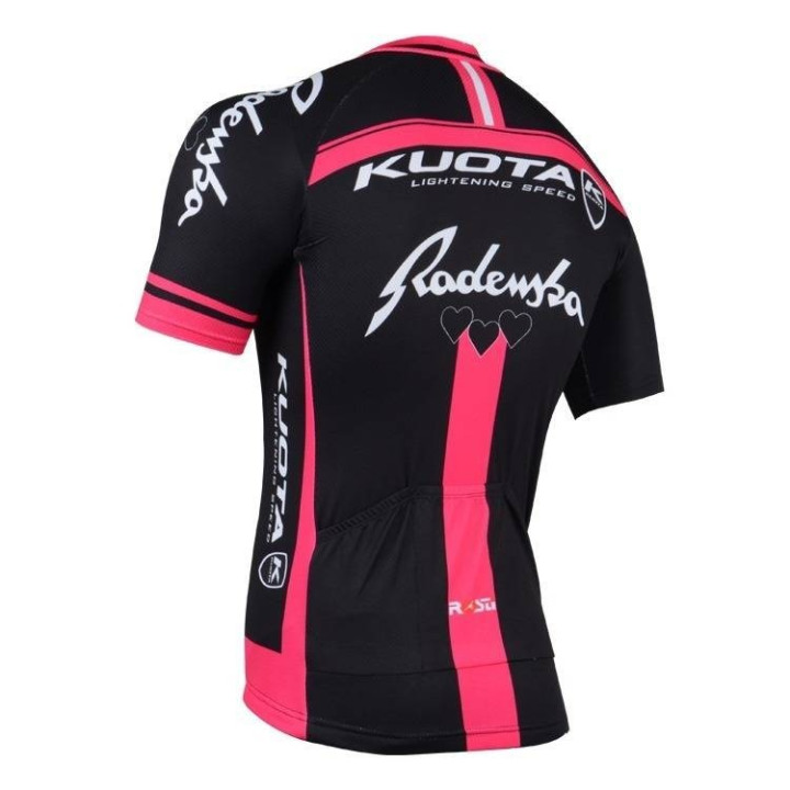 Maillot corto Radenska Kuota para ciclistas que buscan comodidad y frescura