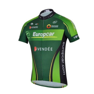 Maillot Corto Europcar: comodidad y frescura para tus rutas en bicicleta