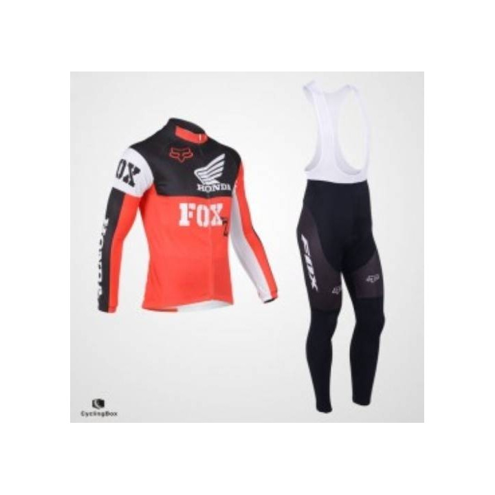 Ropa de ciclismo de invierno con tirantes FOX: comodidad y estilo para tus entrenos