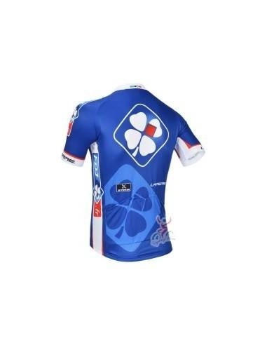 Conjunto de ciclismo corto FDJ para el verano, cómodo y fresco