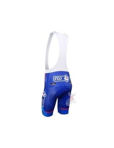 Conjunto de ciclismo corto FDJ para el verano, cómodo y fresco