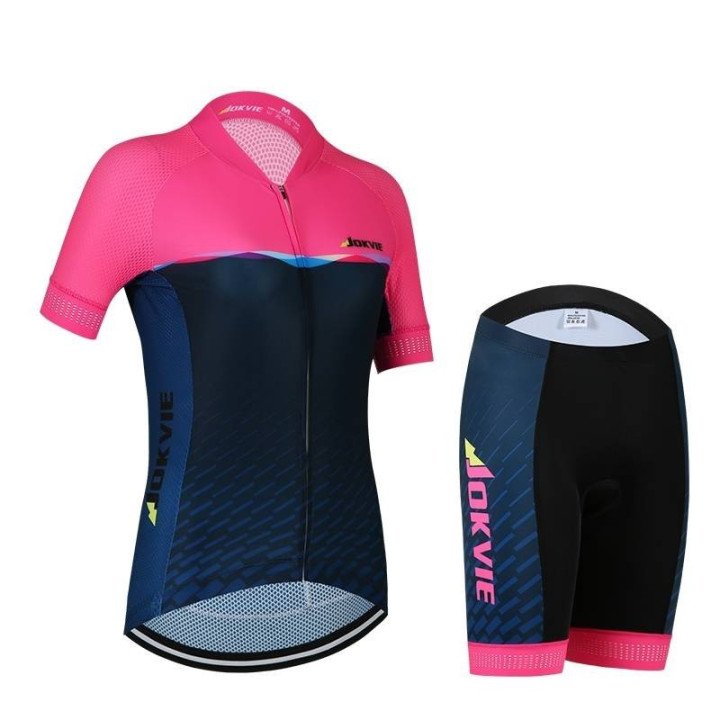 Conjunto de Ciclismo Corto para Mujer Jokvie: Comodidad y Estilo en Cada Paseo