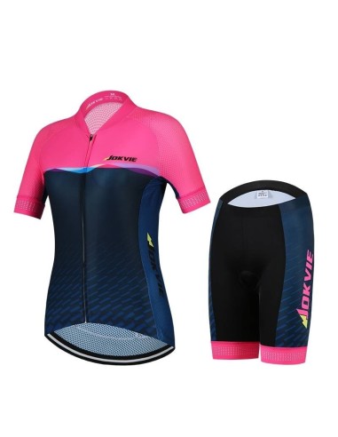 Conjunto de Ciclismo Corto para Mujer Jokvie: Comodidad y Estilo en Cada Paseo