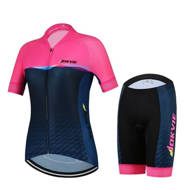 Conjunto de Ciclismo Corto para Mujer Jokvie: Comodidad y Estilo en Cada Paseo
