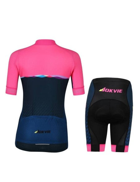 Conjunto de Ciclismo Corto para Mujer Jokvie: Comodidad y Estilo en Cada Paseo