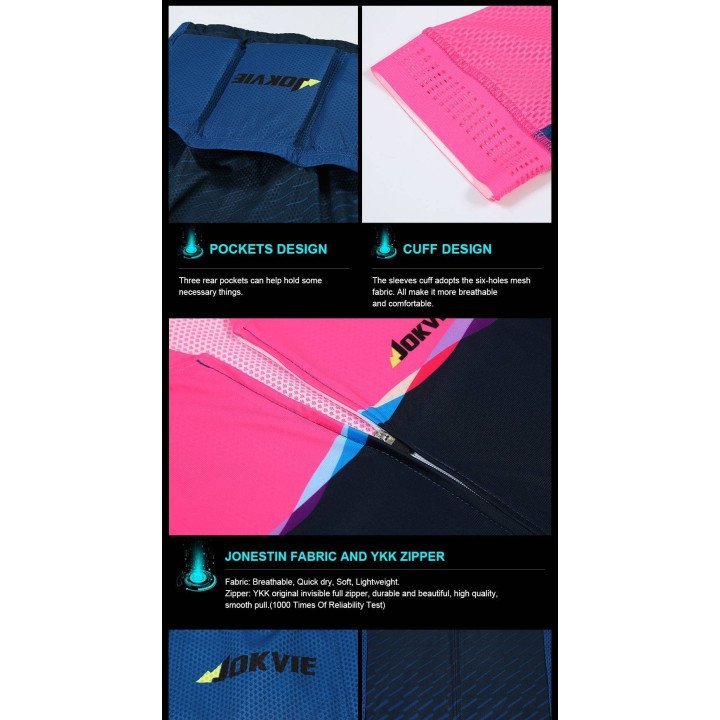 Conjunto de Ciclismo Corto para Mujer Jokvie: Comodidad y Estilo en Cada Paseo