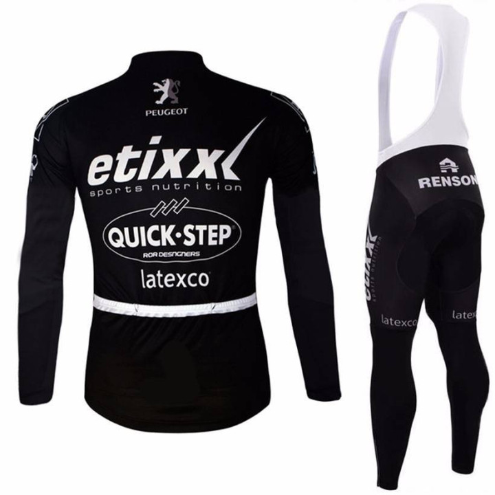 Ropa de ciclismo de invierno Etixx Quick Step: comodidad y estilo para tus entrenamientos