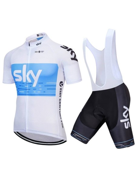 Conjunto de ciclismo corto SKY para el verano: comodidad y estilo en cada pedaleada