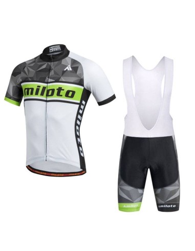 Conjunto de ciclismo corto de verano Miloto: comodidad y frescura en cada pedalada