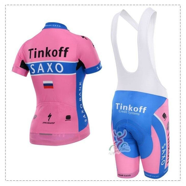 Conjunto de Ciclismo de Verano Saxo Bank: Comodidad y Estilo para tus Paseos