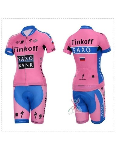 Conjunto de Ciclismo de Verano Saxo Bank: Comodidad y Estilo para tus Paseos