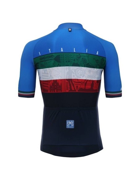 Ropa de ciclismo de verano con tirantes Italia para un pedaleo cómodo y fresco