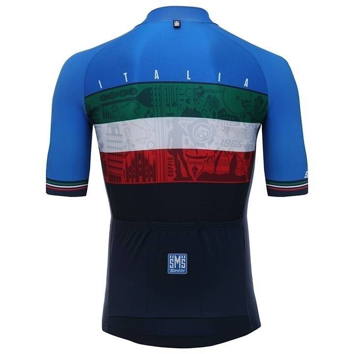 Ropa de ciclismo de verano con tirantes Italia para un pedaleo cómodo y fresco