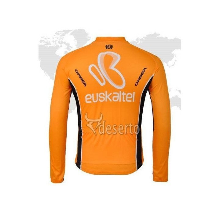 Maillot Largo Euskatel Euskadi: comodidad y estilo para ciclistas