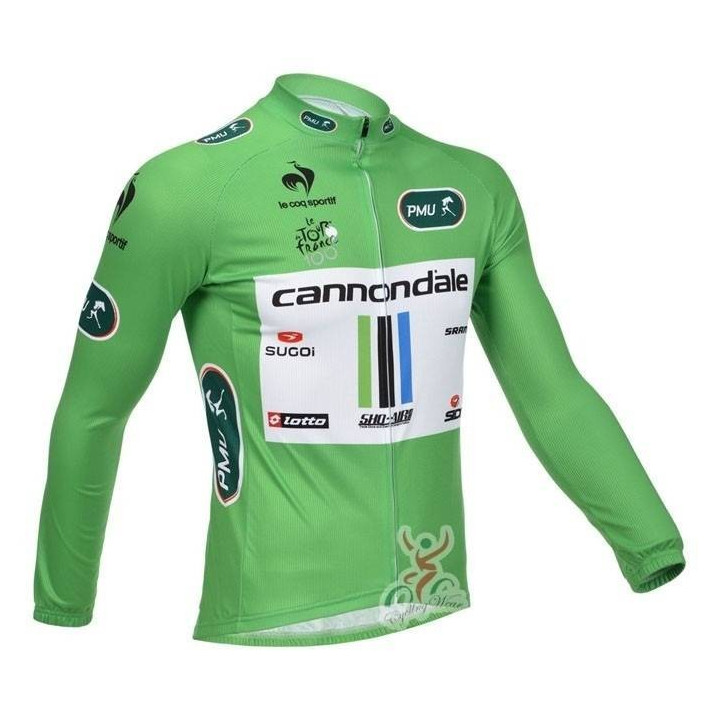 Maillot largo ideal para ciclistas en cualquier clima